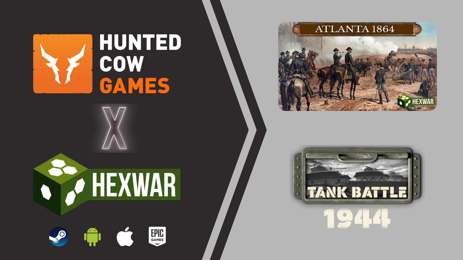 Hunted Cow Becomes HexWar Games Publisher