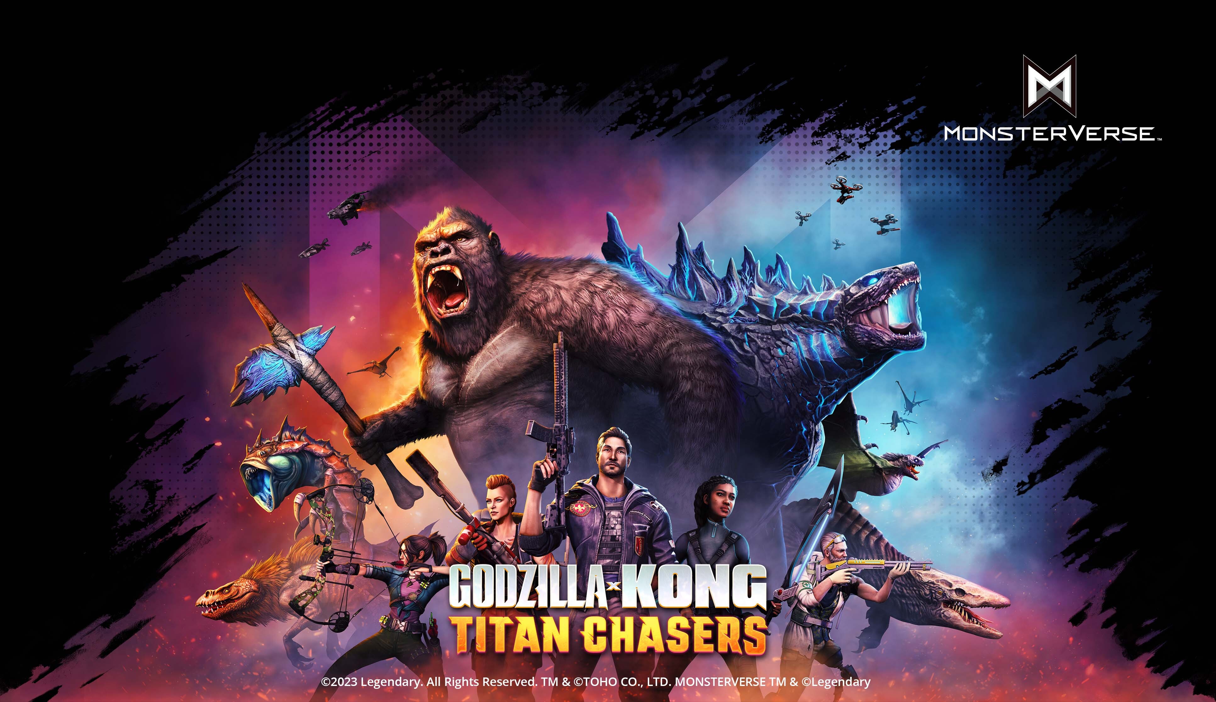 Godzilla x Kong: Titan Chasers is Out Now!